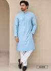 Outluk Vol 143 Embroidery Work Mens Wear Kurta Polo Pant Wholesale Manufacturers